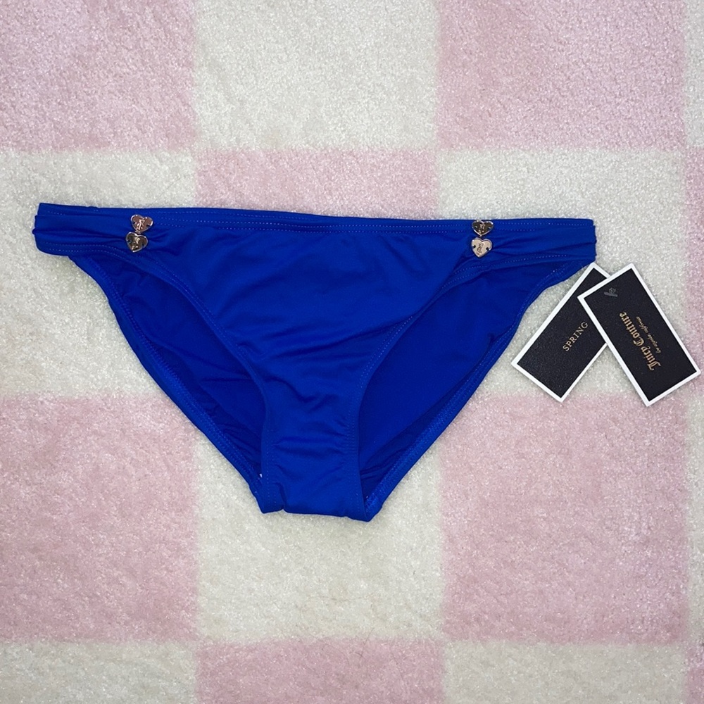 Juicy Couture Blue Bikini Bottoms
